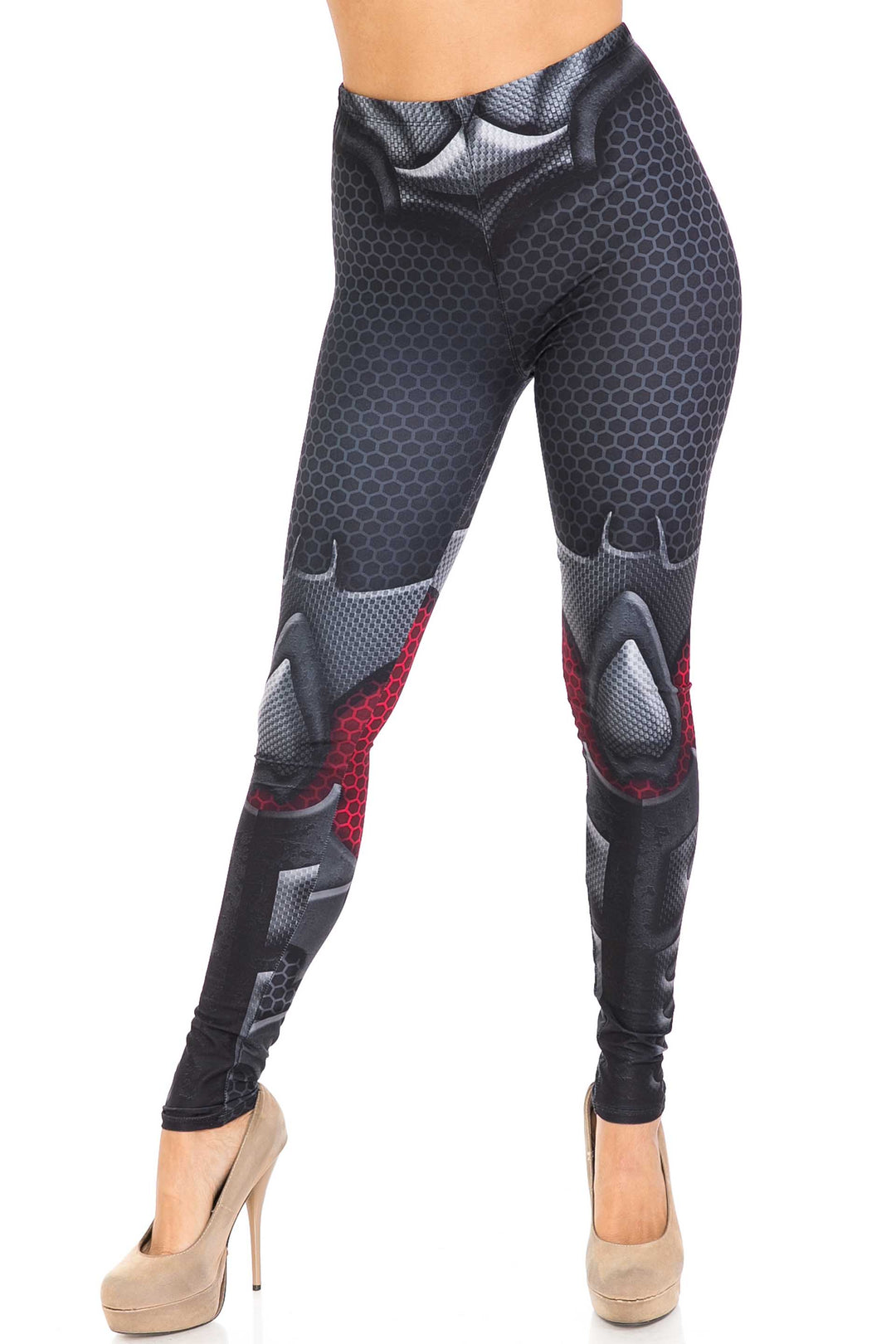 Creamy Soft Pretty Avenger Plus Size Leggings - USA Fashion