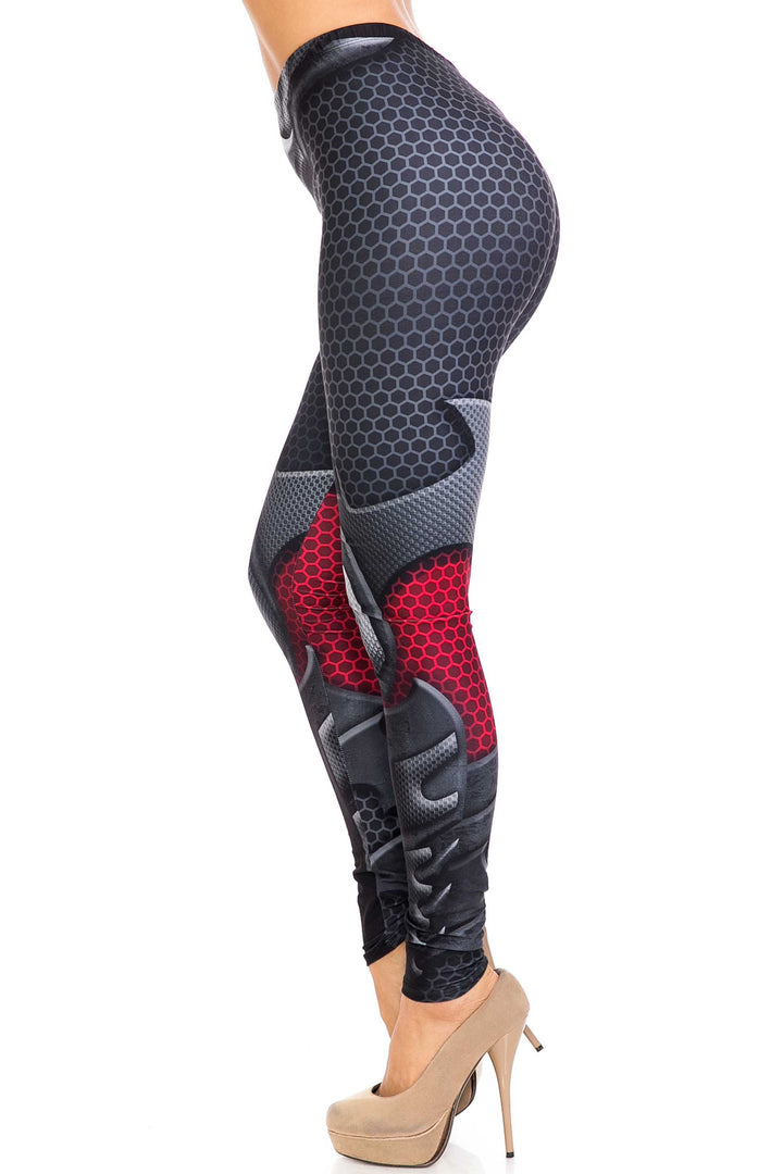 Creamy Soft Pretty Avenger Plus Size Leggings - USA Fashion