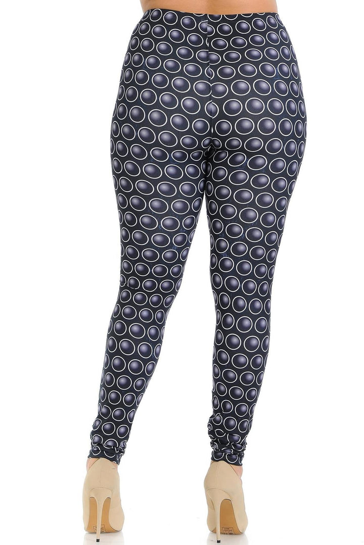 Creamy Soft 3D Ball Bearing Plus Size Leggings - Signature Collection
