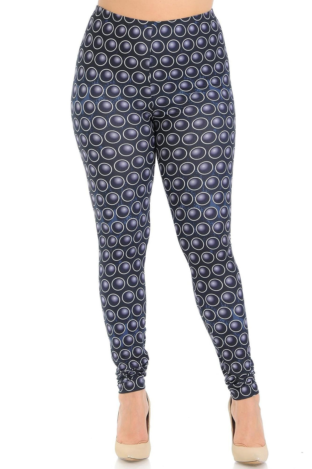 Creamy Soft 3D Ball Bearing Plus Size Leggings - Signature Collection