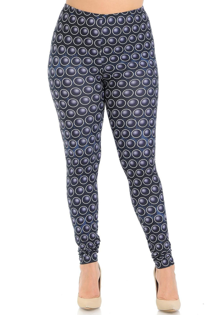 Creamy Soft 3D Ball Bearing Plus Size Leggings - Signature Collection