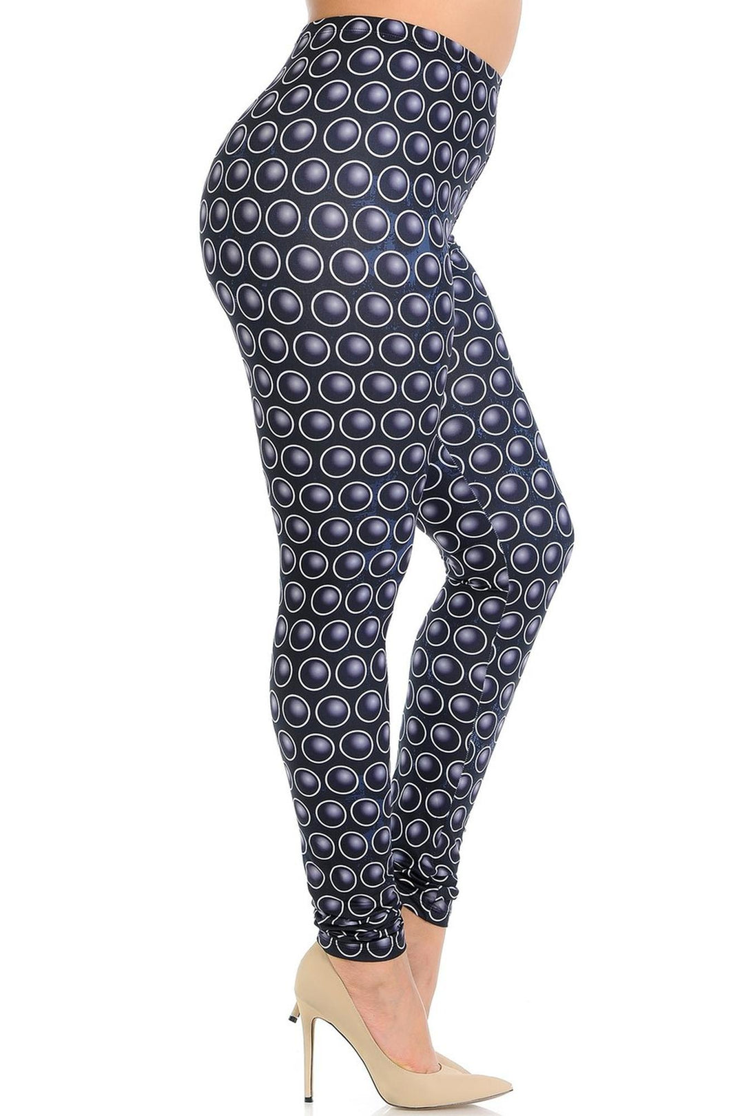 Creamy Soft 3D Ball Bearing Plus Size Leggings - Signature Collection