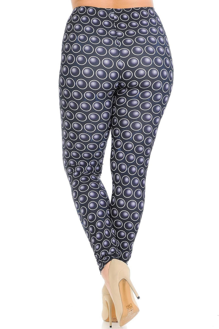 Creamy Soft 3D Ball Bearing Plus Size Leggings - Signature Collection