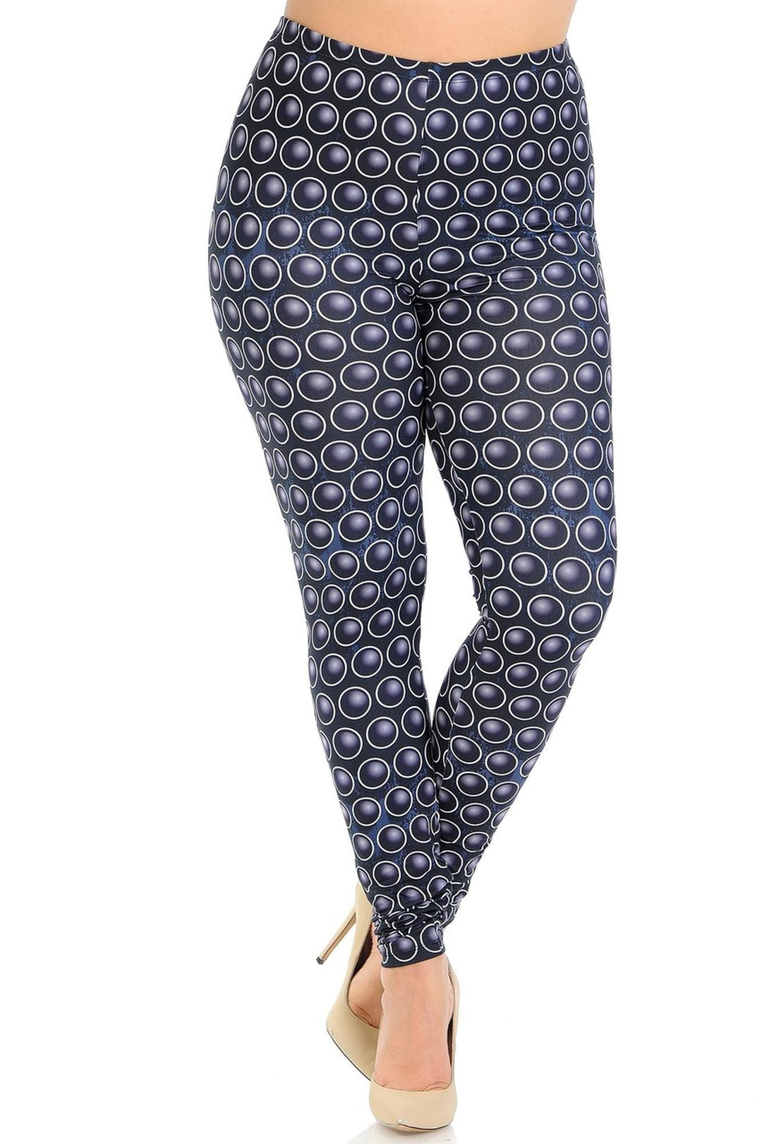 Creamy Soft 3D Ball Bearing Plus Size Leggings - Signature Collection