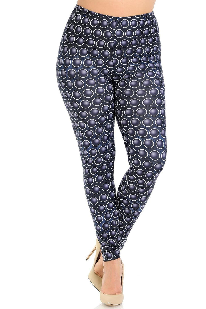 Creamy Soft 3D Ball Bearing Plus Size Leggings - Signature Collection