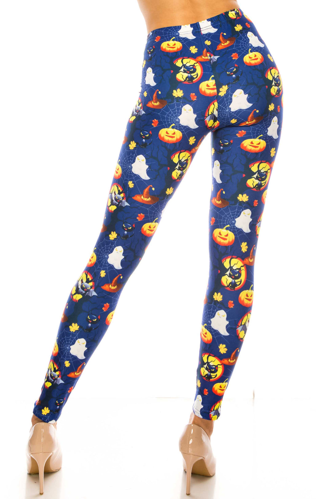 Creamy Soft Halloween Critters Plus Size Leggings - USA Fashion