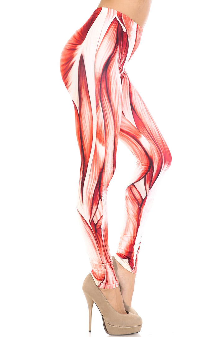 Creamy Soft Muscle Plus Size Leggings - By USA Fashion