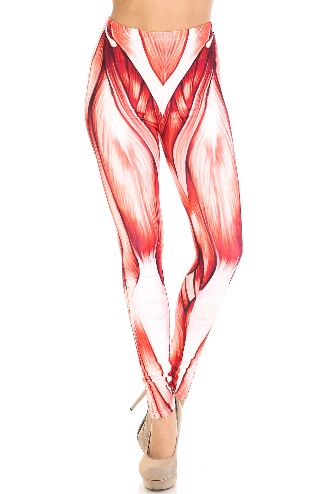 Creamy Soft Muscle Plus Size Leggings - By USA Fashion