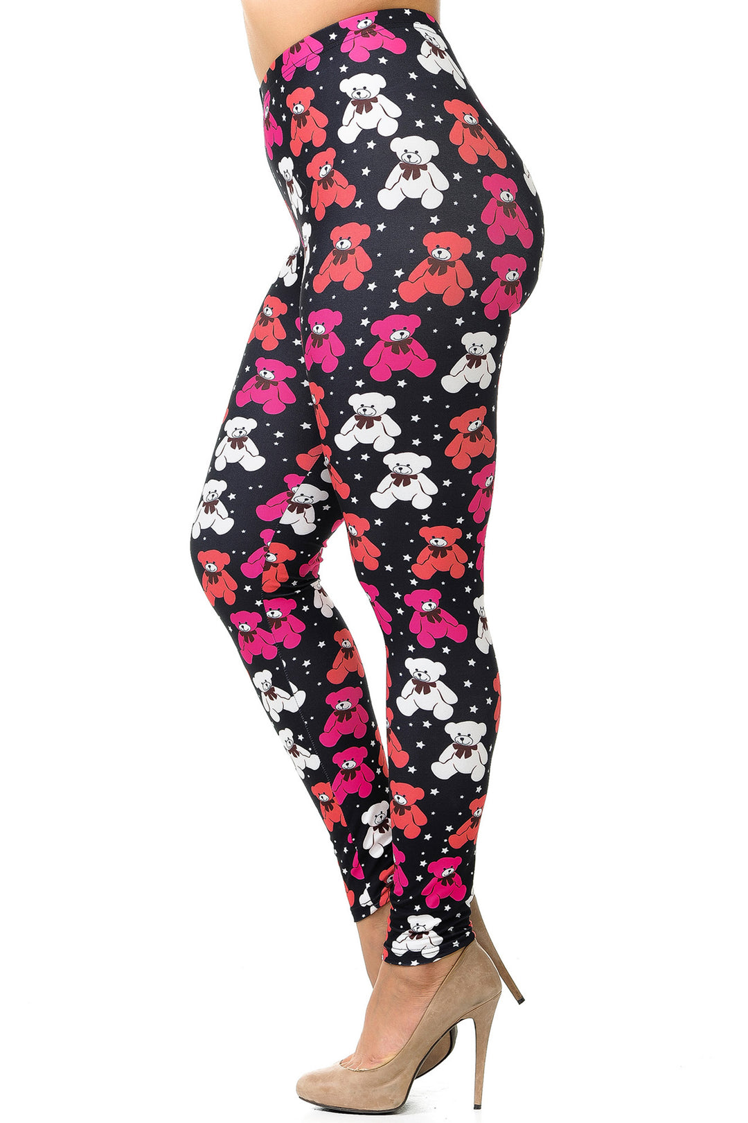 Creamy Soft Teddy Bear Plus Size Leggings