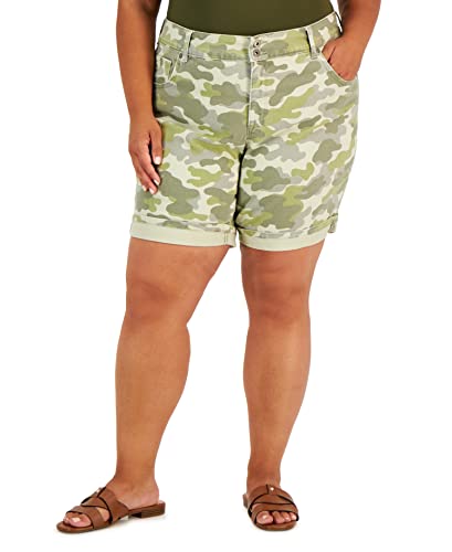 Style & Co Plus Size Printed Bermuda Shorts