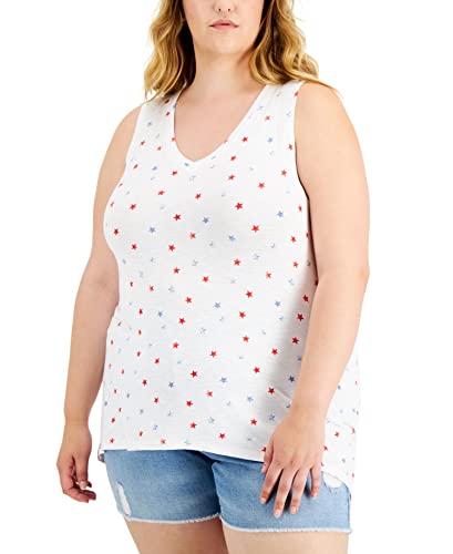 Style & Co Plus Size V Neck Tank Top