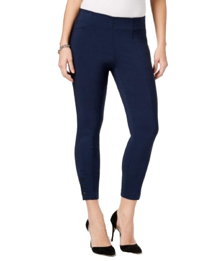 Style & Co Snap Hem Ultra Skinny Capri Pants