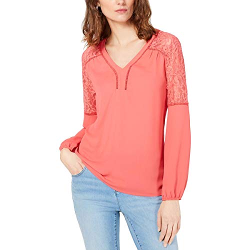 Blouson Lace Woven Top