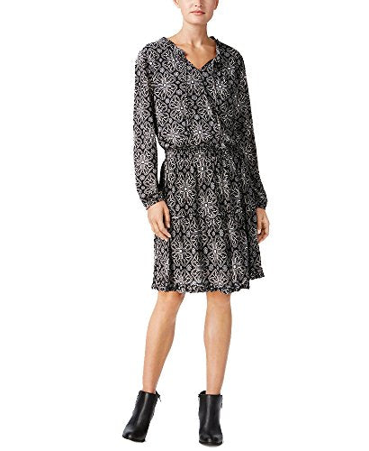 Style & Co Printed Peasant Dress