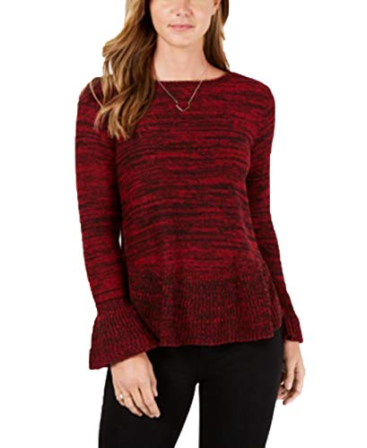 Style & Co Ruffle Trimmed Pullover Sweater