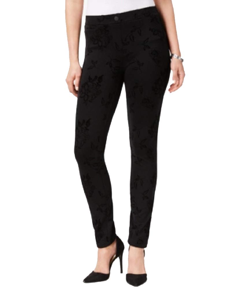 Style & Co Velvet Flocked Leggings