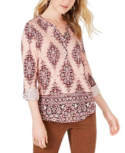 Style & Co Printed Utility Top