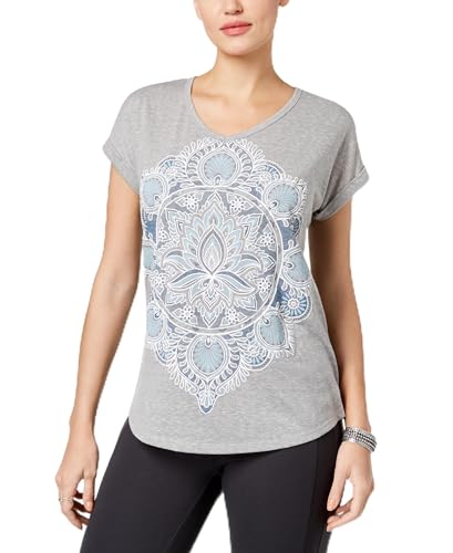 Style & Co Puffed Print T-Shirt