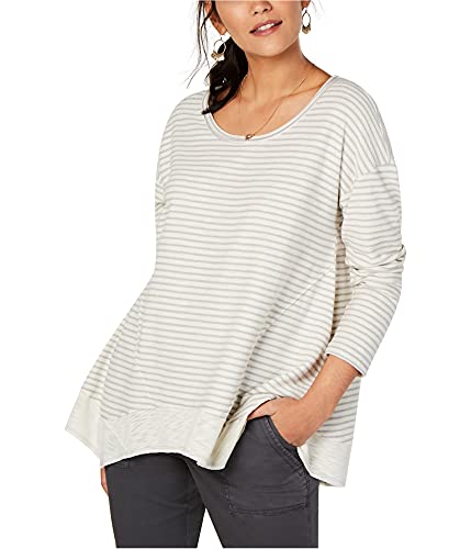 Style & Co Striped Scoop Neck Top