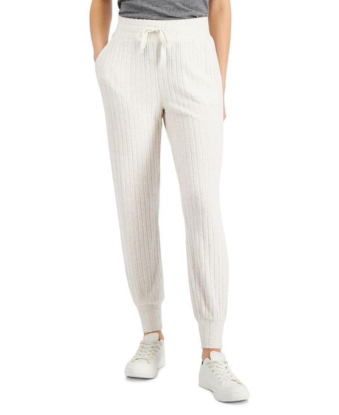 Style & Co Ribbed Jogger Pants