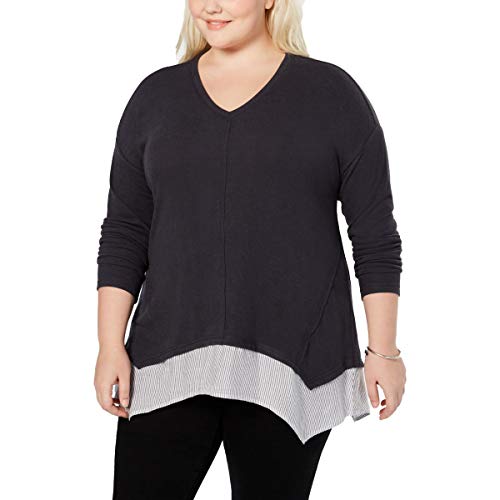 Style & Co Plus Size Layered Look Top