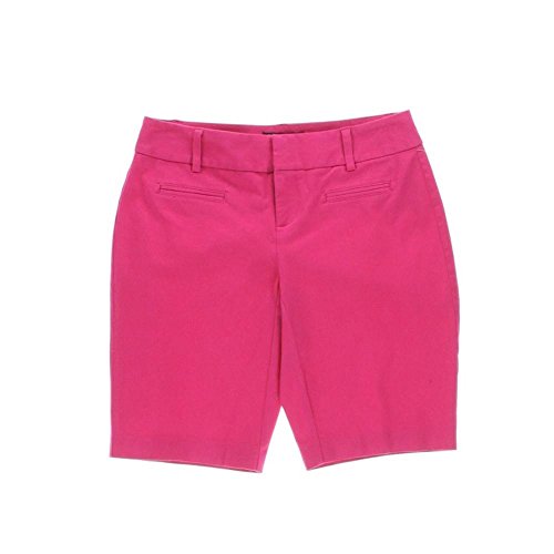 Karen Scott Womens 3/4 Sleeve Crochet Detail Top