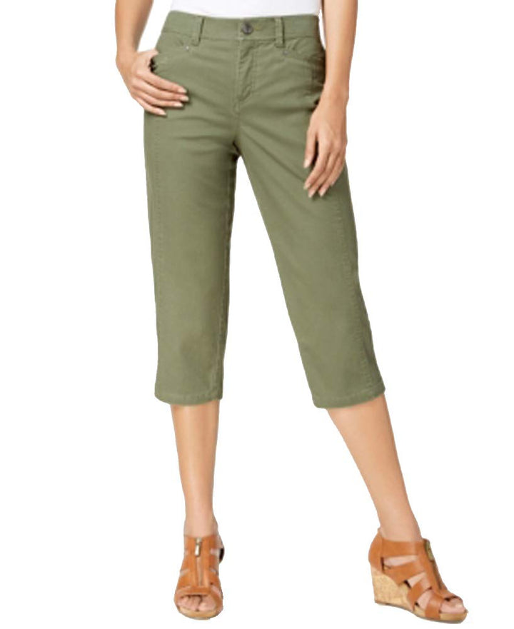 Style & Co Split Hem Capri Pants
