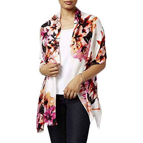 INC International Concepts Sunset Floral Wrap Scarf In One