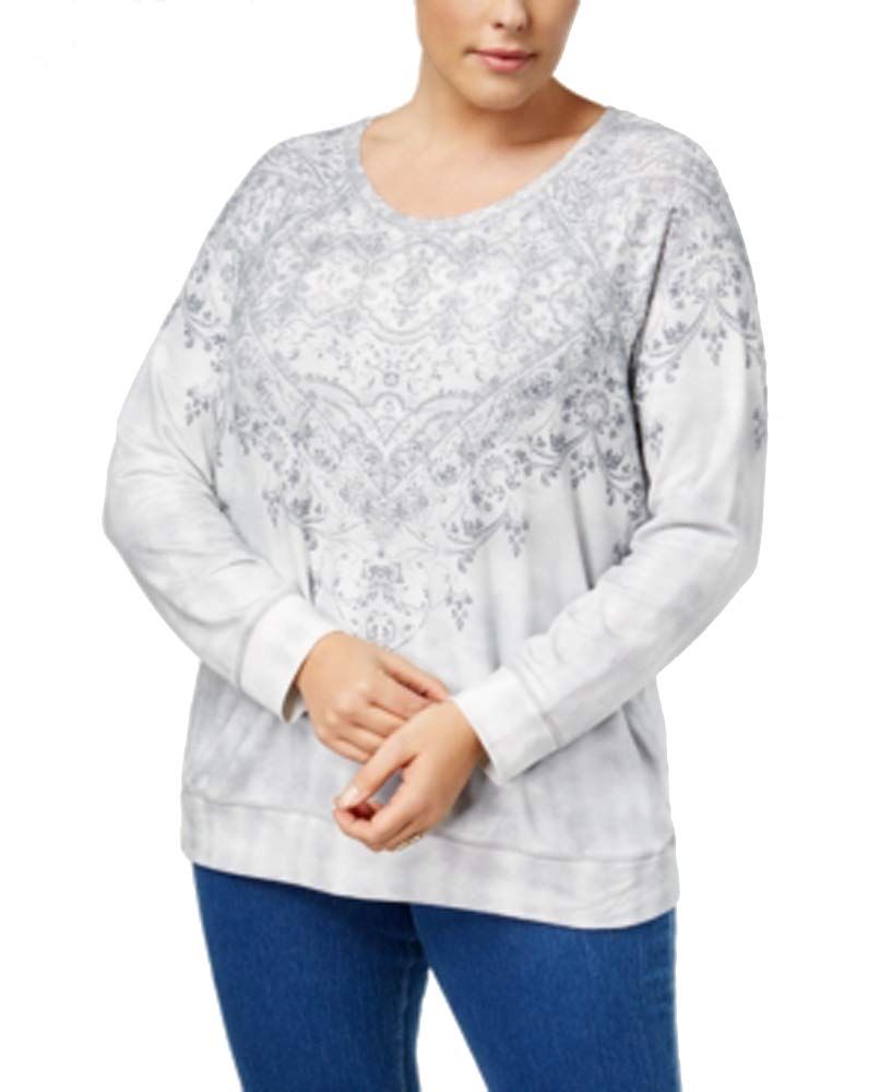 Style & Co Plus Size Printed Top