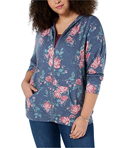 Style & Co Plus Size Floral Print Sweatshirt