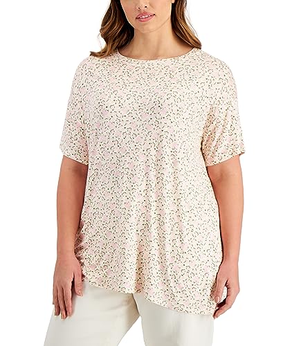 Style & Co Plus Size Printed Top