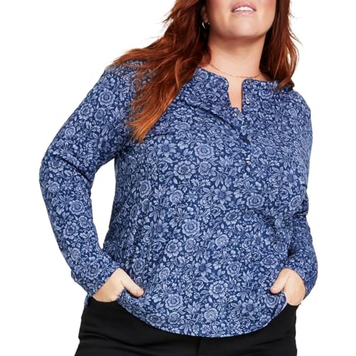 Style & Co Plus Size Printed Knit Shirt