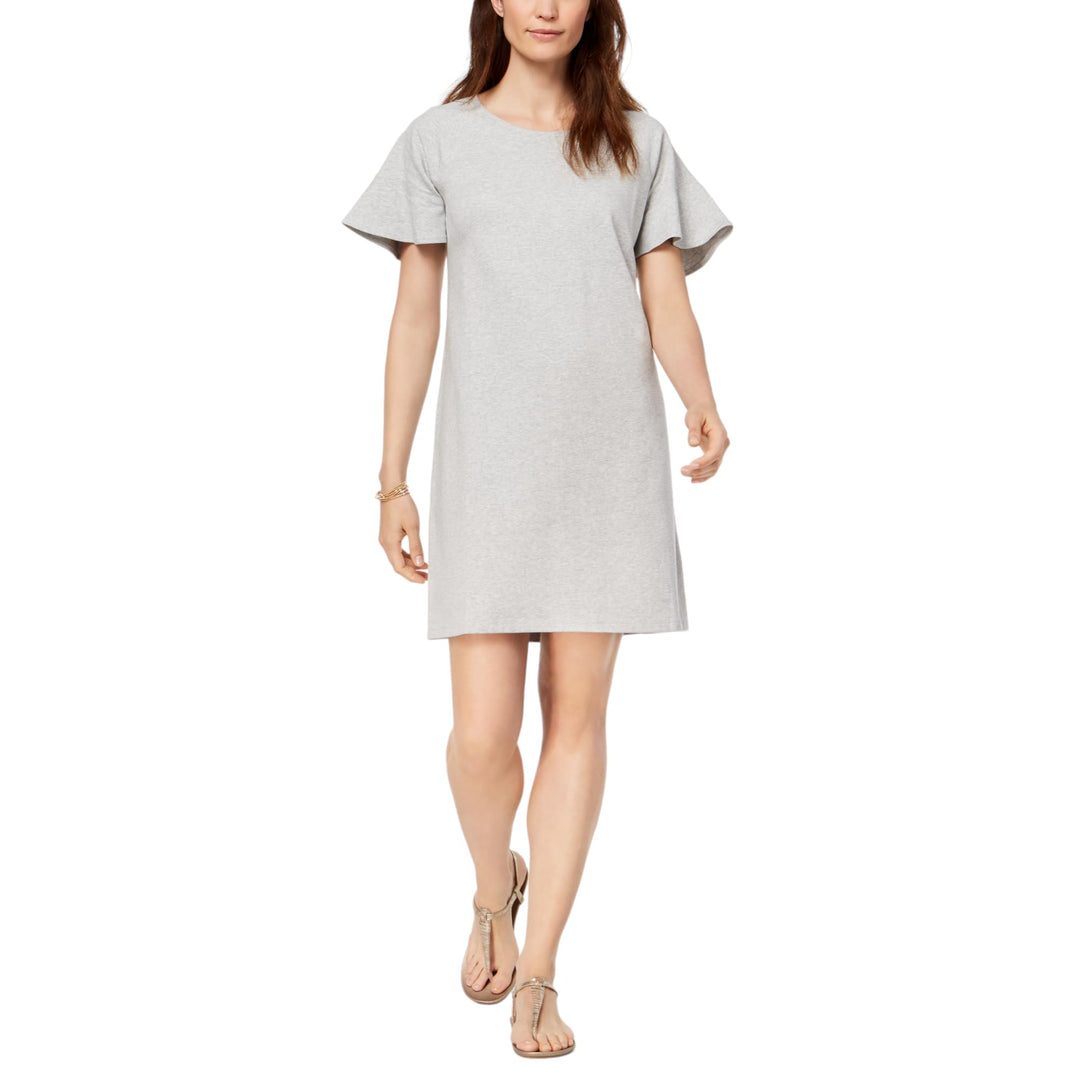 Style & Co Ruffle Sleeve A Line Dress