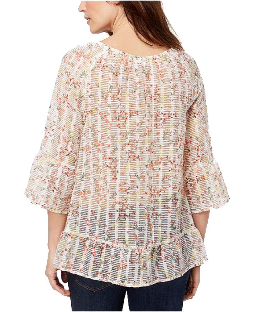 Style & Co Ruffled Off The Shoulder Top