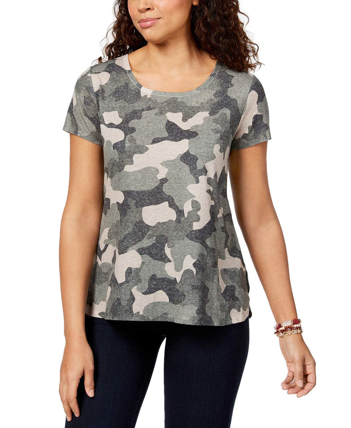 Style & Co Printed T-Shirt