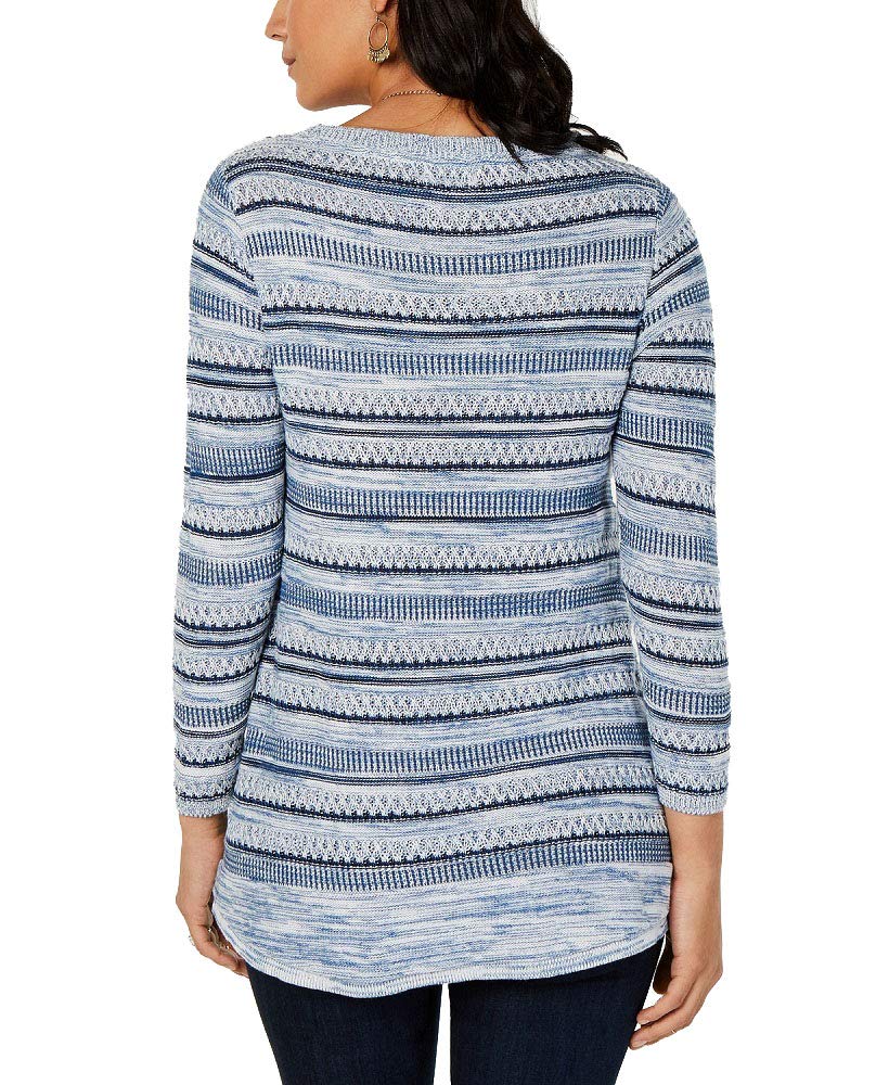 Style & Co Striped Sweater