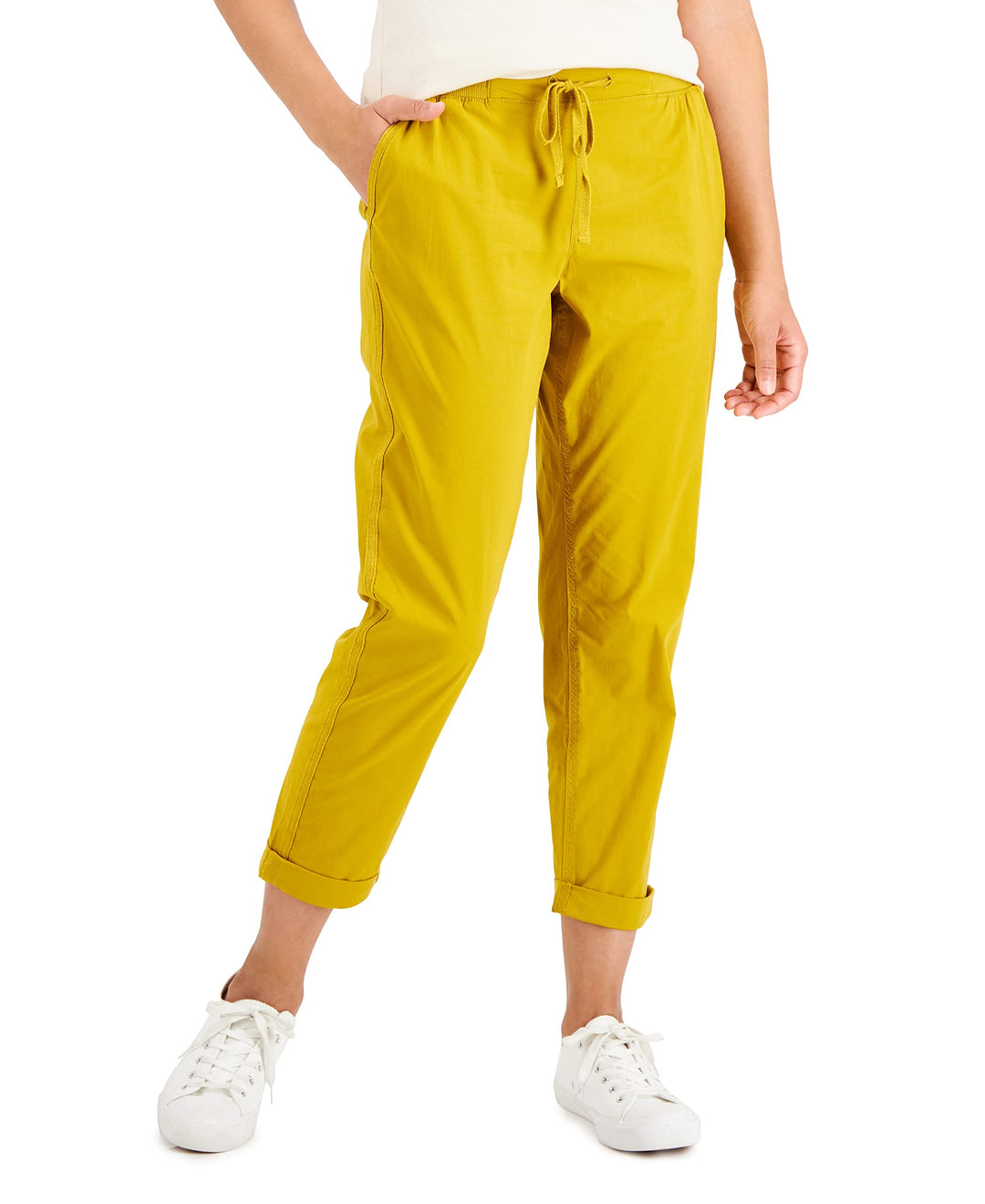 Style & Co Pull On Cuffed Utility Pants