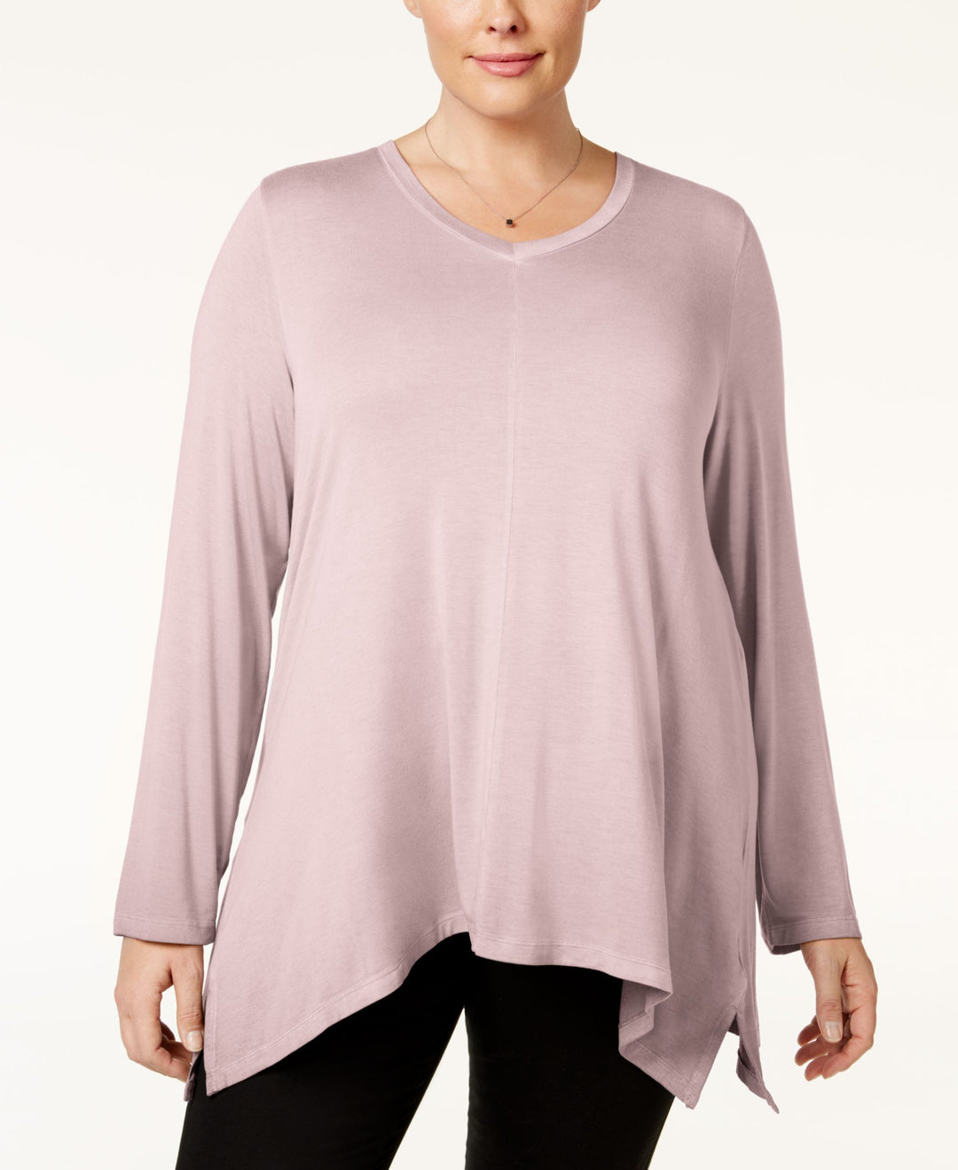 Style & Co Plus Size Bridge Hem Top
