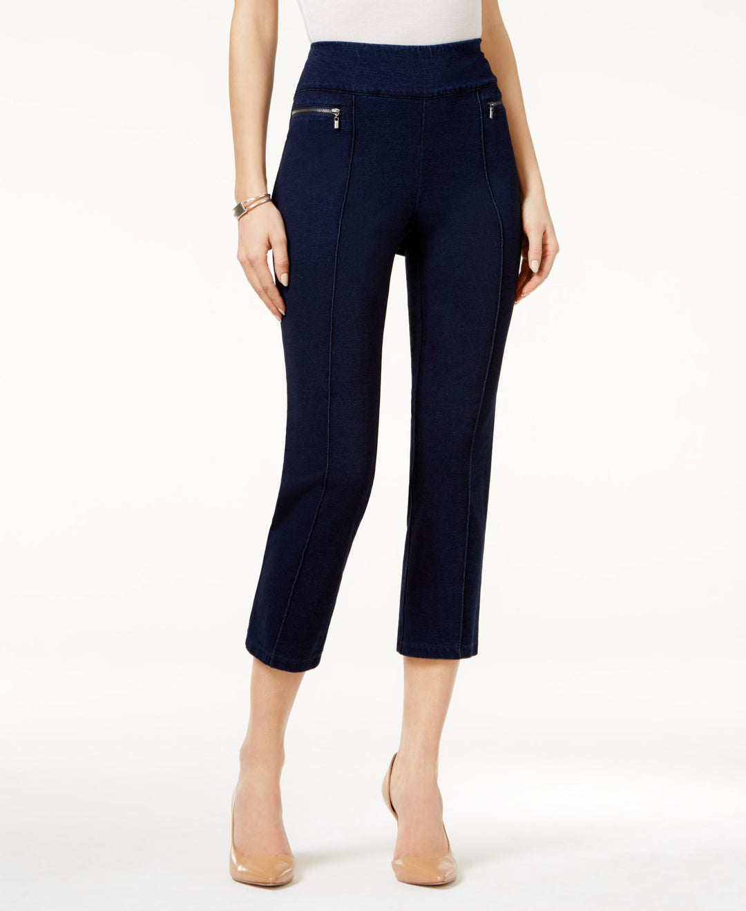 Style & Co Pull On Cropped Pants