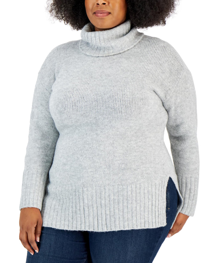 Style & Co Plus Size Turtleneck Tunic Sweater
