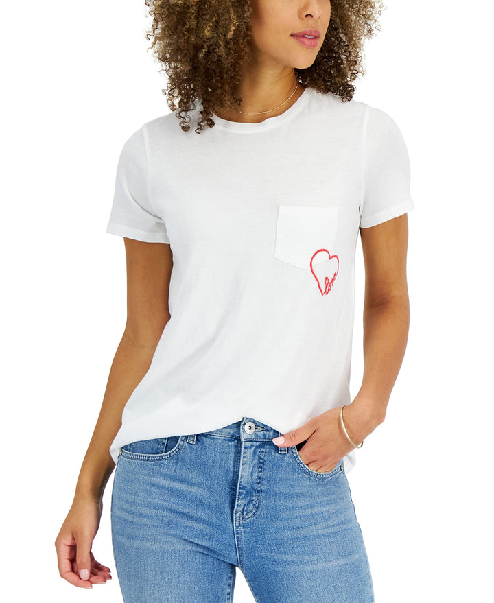 Style & Co Womens Cotton Tie Dyed T-Shirt