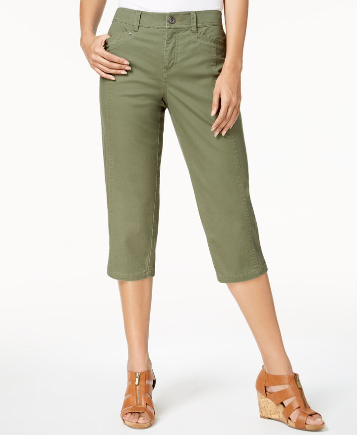 Style & Co Split Hem Capri Pants