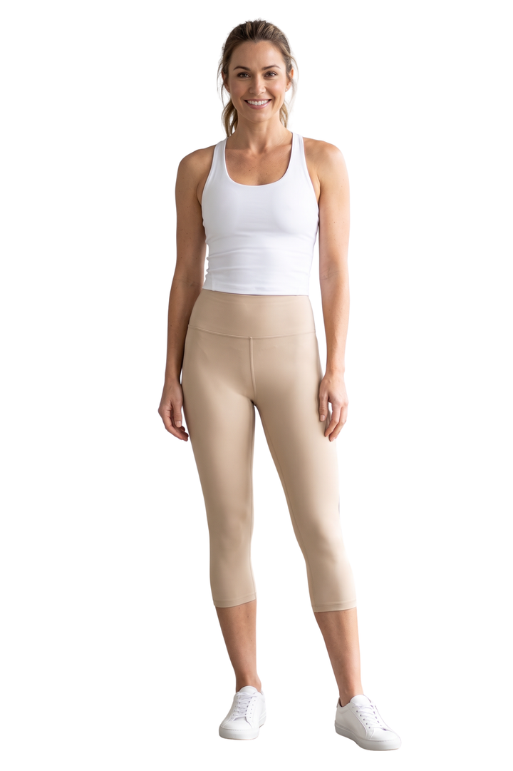 Buttery Smooth Basic Solid High Waisted Capris - 3 Inch - New Mix