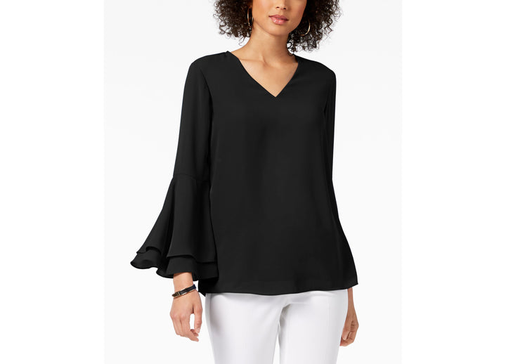 Bell-Sleeve Blouse