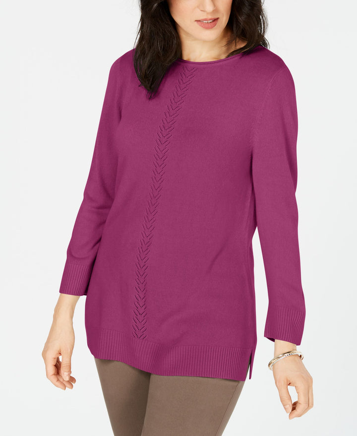 Karen Scott Petite Luxsoft Sweater