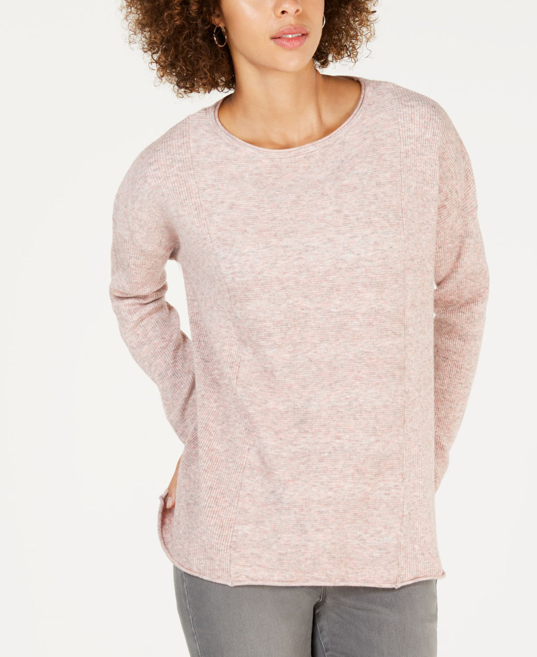 Mixed-Rib Sweater