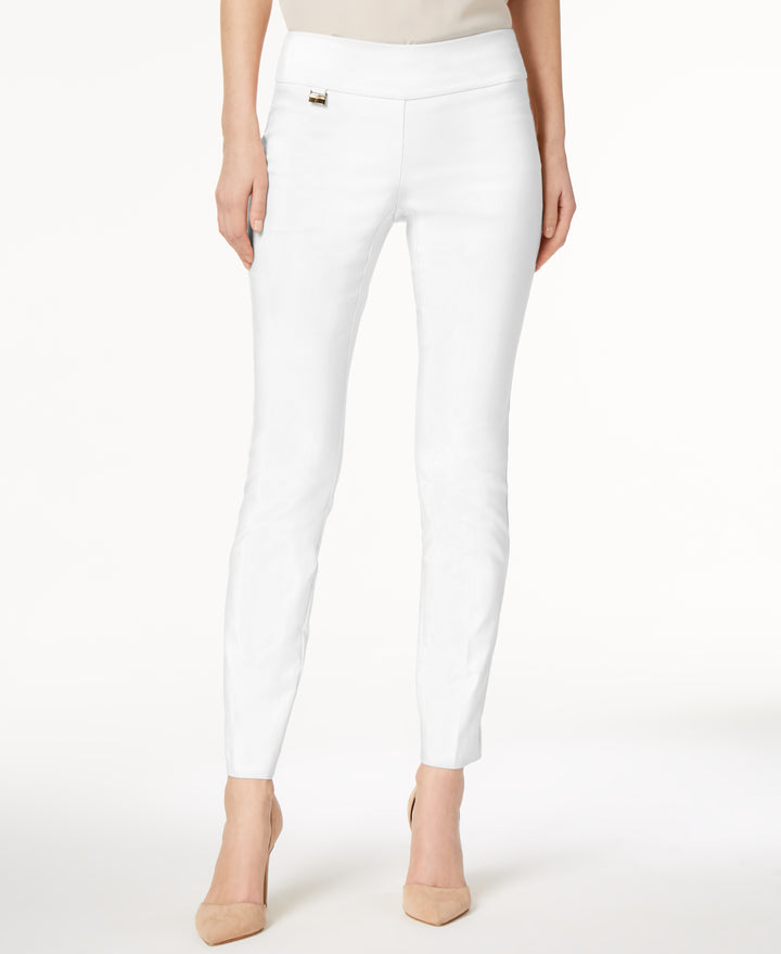 Petite Tummy-Control Pull-On Skinny Pants, Petite & Petite Short