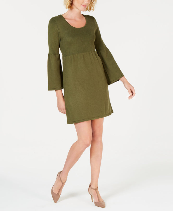 NY Collection Petite Empire Waist Sweater Dress USAFashion NY Collection Petite Empire Waist Sweater Dress USAFashion