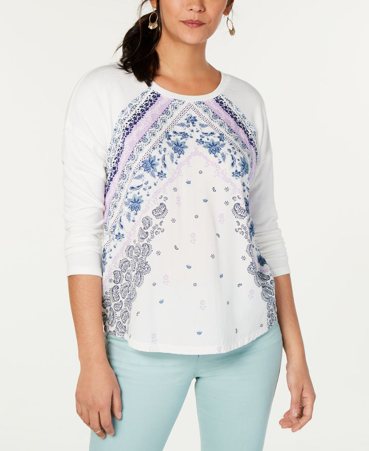 Style & Co Printed Top