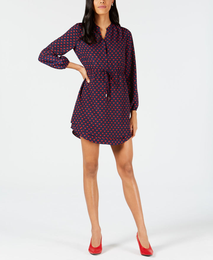 Floral-Print Fit & Flare Dress